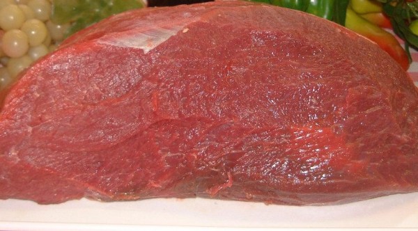 Frostfleisch vom Pferd sehr mager - am Stück
