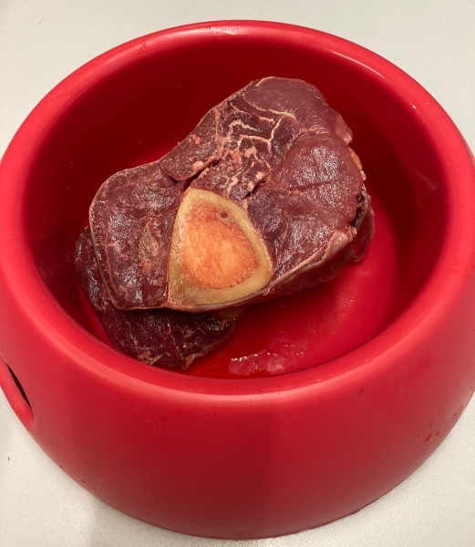 Beinscheibe vom Pferd 1 kg - gefroren