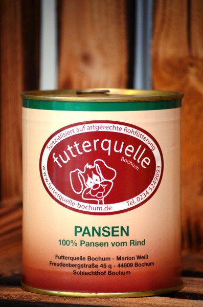 Rinderpansen pur 750gr Dose